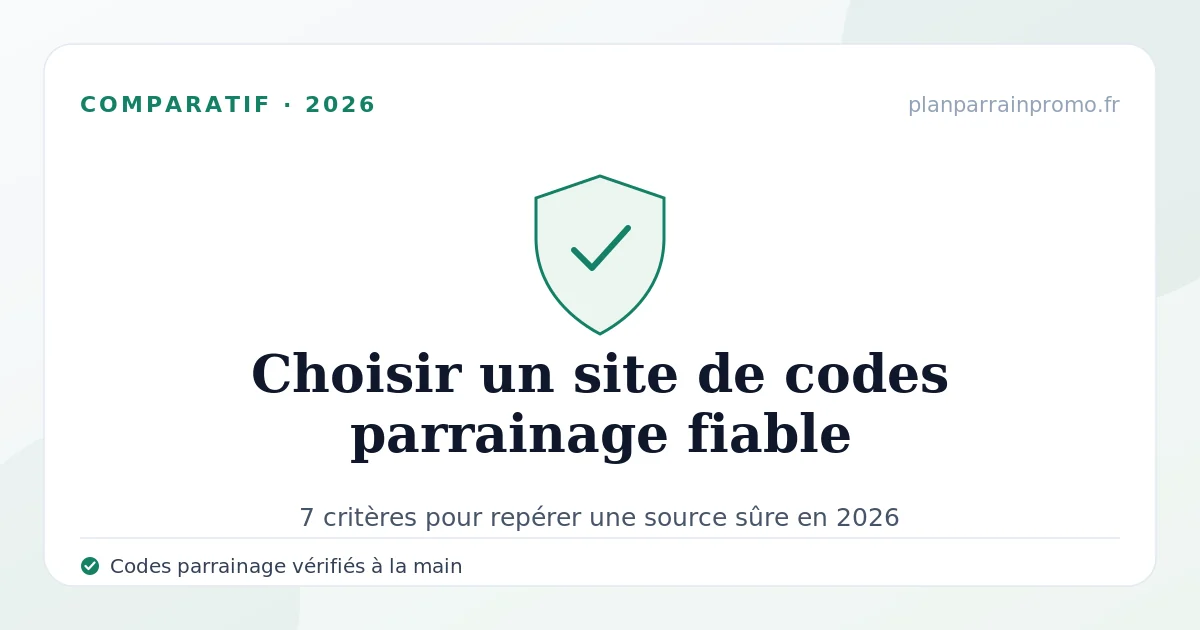 Quel site de parrainage choisir en 2026 ? Comparatif de 11 solutions
