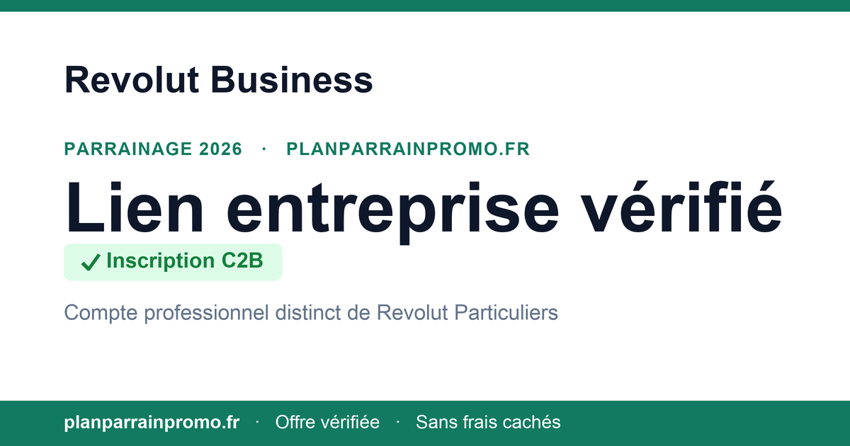 Revolut Business Referral 2026: Business Signup Link